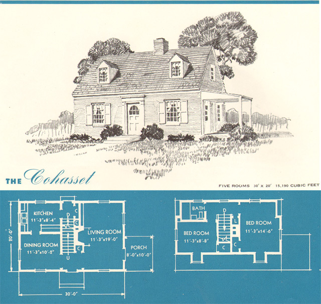 1945 New Era Houses - The Cohasset
